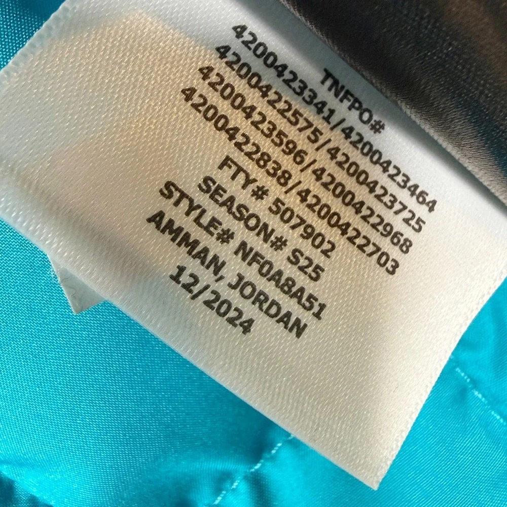 The‎ North Face Thermoball Vest Mens Size M Alkaline Blue Packable - NEW